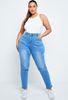 Immagine di PLUS SIZE RIP JEANS SUPER COMFY SUPER STRETCH